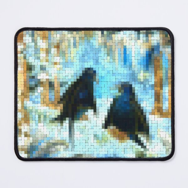 Item preview, Two Ravens in Winter Forest designed and sold by larkanthosis.