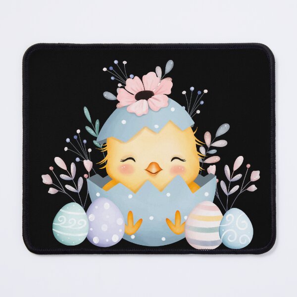 Item preview, Adorable Easter Chicks and Eggs - Cute Kawaii Spring Graphic Gift designed and sold by FuzionRaptor.