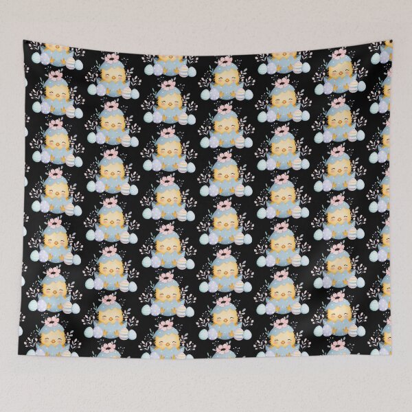 Item preview, Adorable Easter Chicks and Eggs - Cute Kawaii Spring Graphic Gift designed and sold by FuzionRaptor.