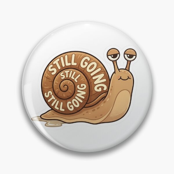 Item preview, Still Going Snail designed and sold by carolscoons.