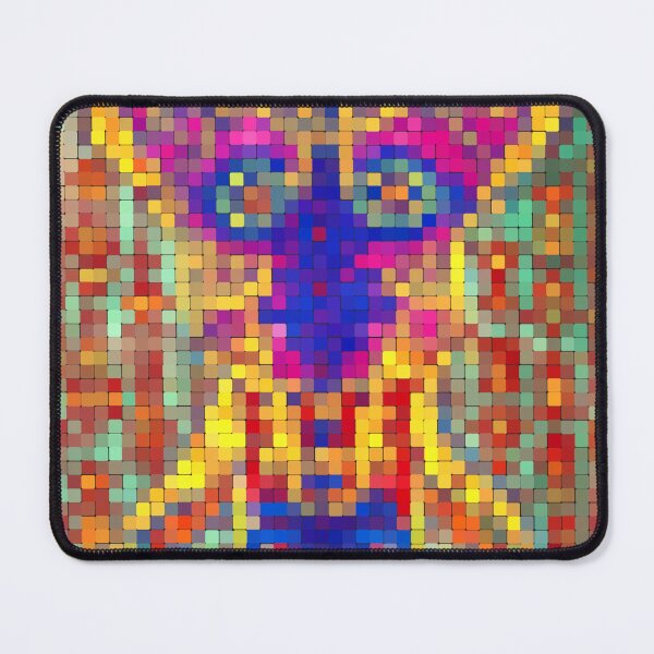 Item preview, Colorful Mosaic Cat Portrait designed and sold by larkanthosis.