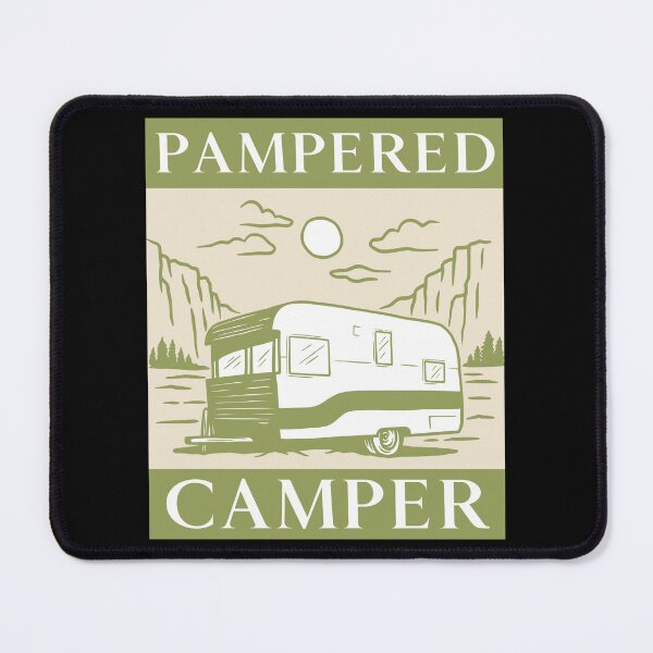 Item preview, Pampered Camper Block Design designed and sold by G2Creative.