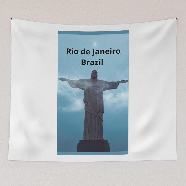 Item preview, Christ the Redeemer in Rio de Janeiro – Icon of Brazil designed and sold by ElartedeNoel.