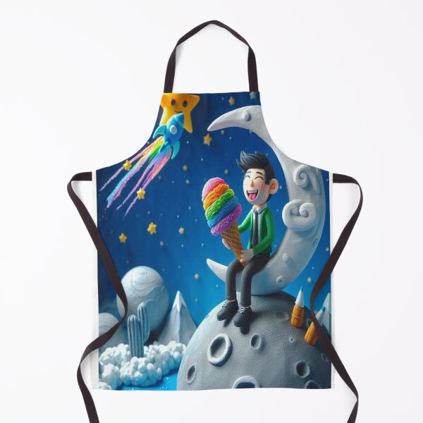 Item preview, Every boys dream to fly to the moon, Imagination and creativity everyone of all ages need designed and sold by Quirkypixcelart.