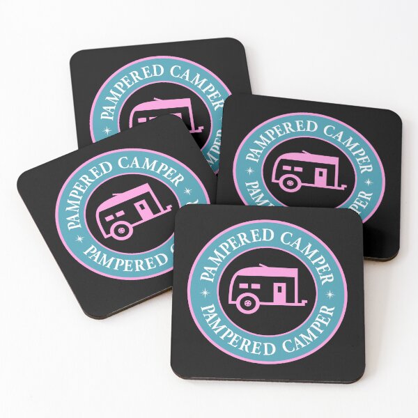 Item preview, Pampered Camper Pink & Blue Design designed and sold by G2Creative.