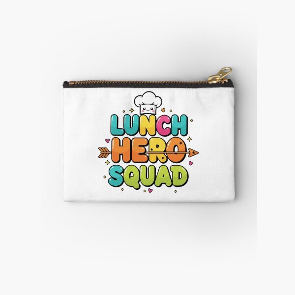 Item preview, lunch lady hero squad cafeteria humor design designed and sold by ArtDesignTp.