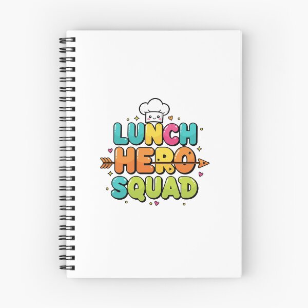 Item preview, lunch lady hero squad cafeteria humor design designed and sold by ArtDesignTp.