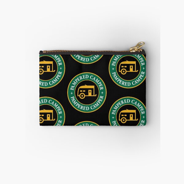 Item preview, Pampered Camper Green & Gold Design designed and sold by G2Creative.