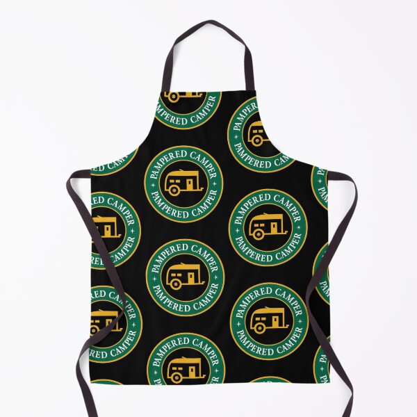 Item preview, Pampered Camper Green & Gold Design designed and sold by G2Creative.