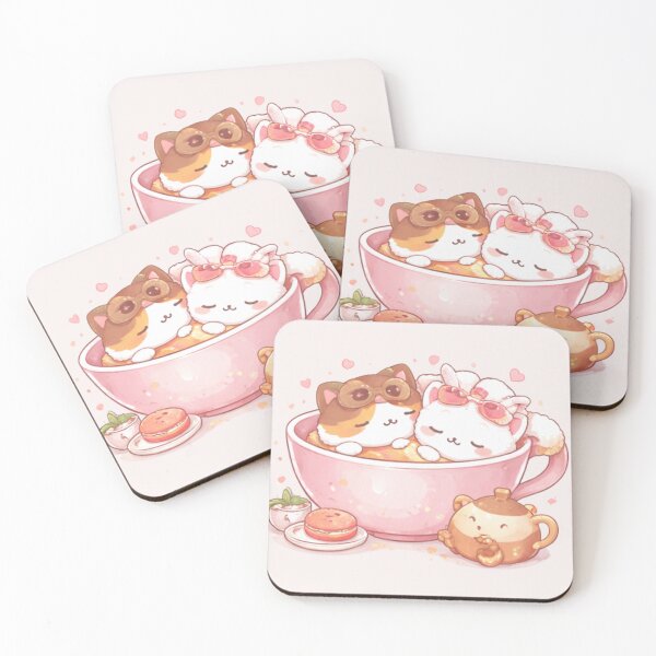 Item preview, Mochi & Lumi – Sweet Cozy Nap Cats designed and sold by Mochi Studio.