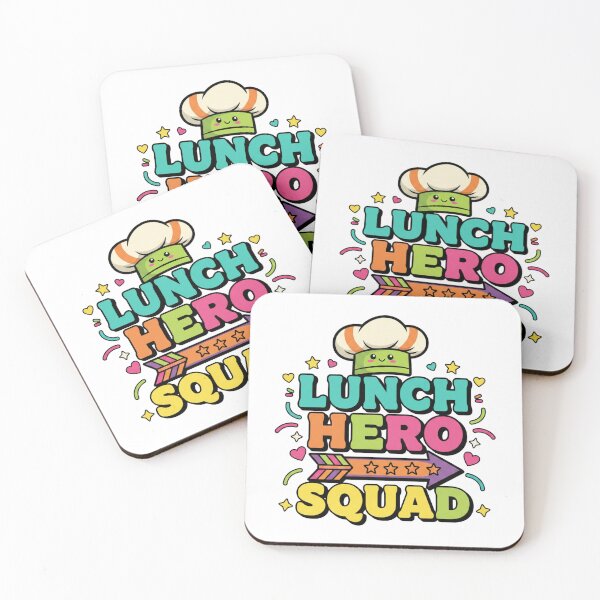 Item preview, cafeteria workers crew school lunch hero art designed and sold by ArtDesignTp.