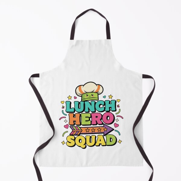 Item preview, cafeteria workers crew school lunch hero art designed and sold by ArtDesignTp.