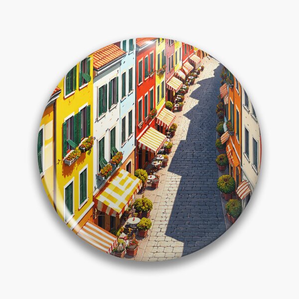 Item preview, Sunlit Mediterranean Alley designed and sold by Pixel Junkies Studio.