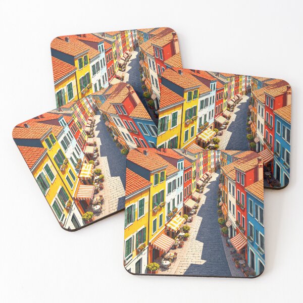 Item preview, Sunlit Mediterranean Alley designed and sold by Pixel Junkies Studio.