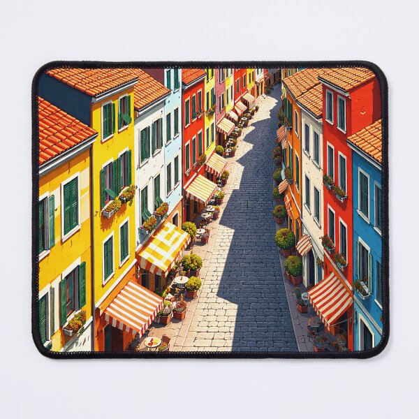 Item preview, Sunlit Mediterranean Alley designed and sold by Pixel Junkies Studio.