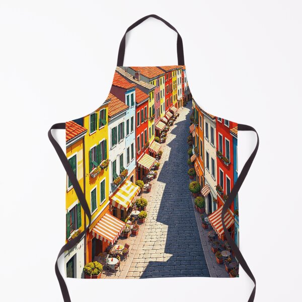 Item preview, Sunlit Mediterranean Alley designed and sold by Pixel Junkies Studio.