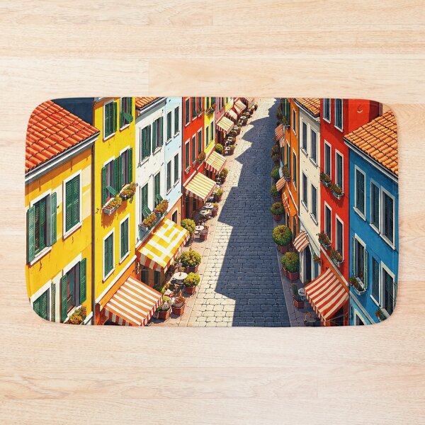 Item preview, Sunlit Mediterranean Alley designed and sold by Pixel Junkies Studio.