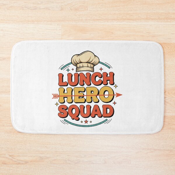 Item preview, school lunch hero squad cafeteria crew humor designed and sold by ArtDesignTp.