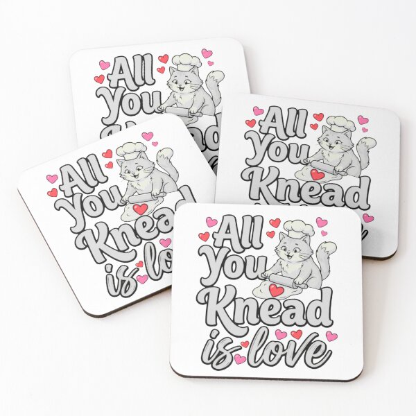 Item preview, funny kneading cat mom love biscuit art designed and sold by ArtDesignTp.