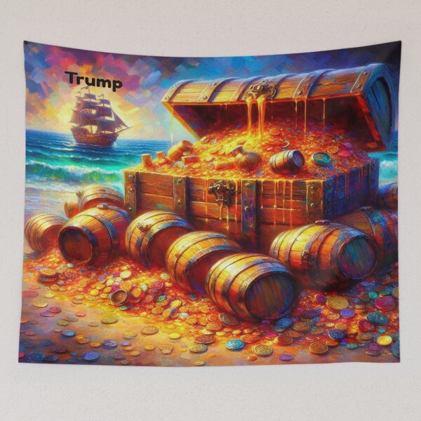 Item preview, Sunken Gold: The Pirate's Glimmering Treasure designed and sold by daweave77.