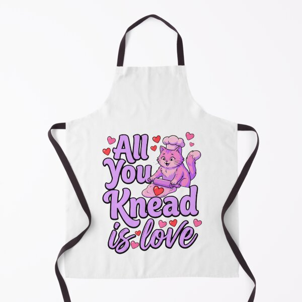 Item preview, valentine cat mom all you knead pun illustration designed and sold by ArtDesignTp.