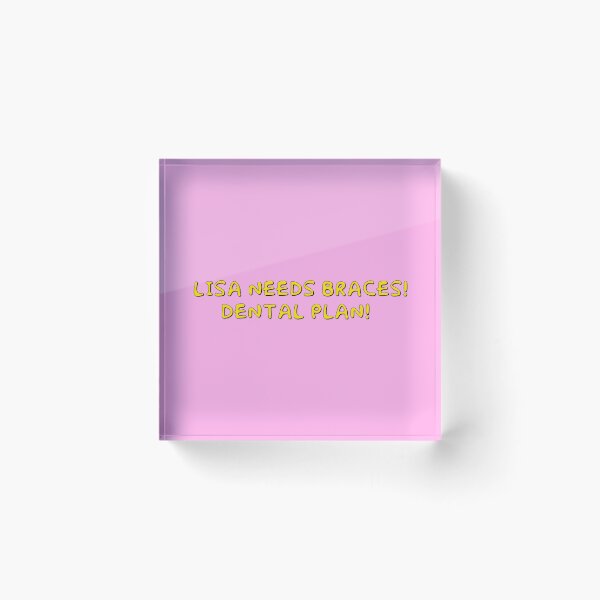 Item preview, LISA NEEDS BRACES! designed and sold by FILM GUTTER.