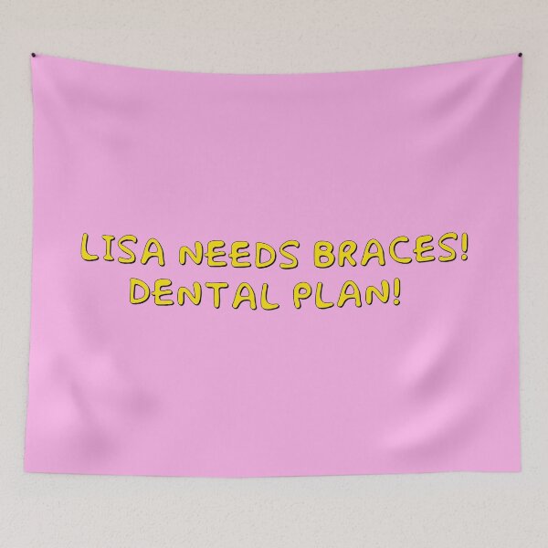 Item preview, LISA NEEDS BRACES! designed and sold by FILM GUTTER.