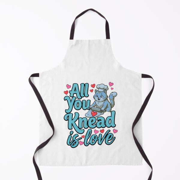 Item preview, cat mom valentine kneading biscuit pun art designed and sold by ArtDesignTp.
