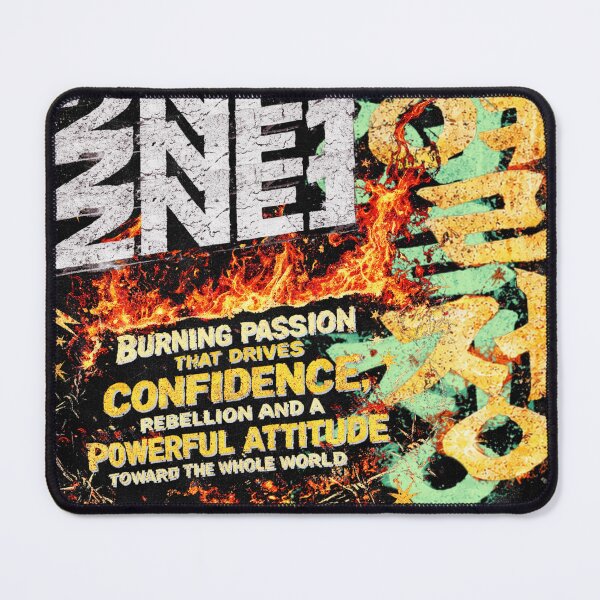 Item preview, Burning Passion 2NE1 Fire Kpop Grunge Rebel Attitude designed and sold by CaroKPOP.