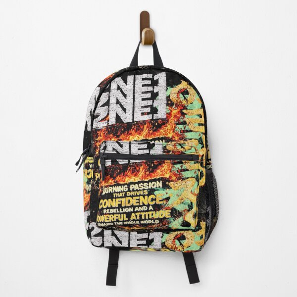 Item preview, Burning Passion 2NE1 Fire Kpop Grunge Rebel Attitude designed and sold by CaroKPOP.