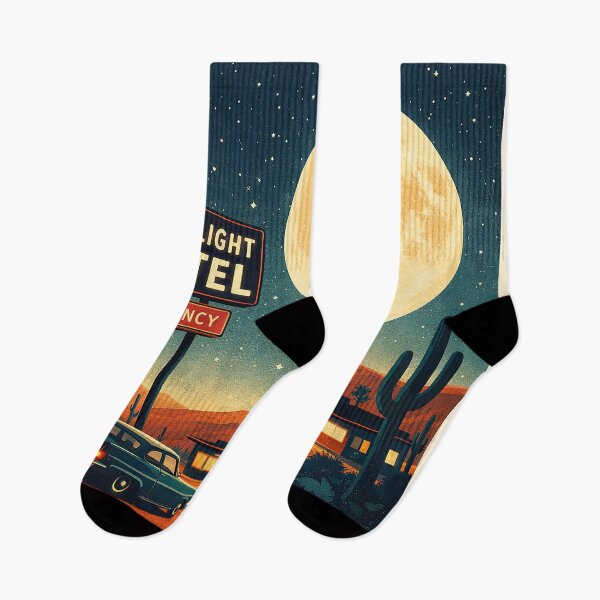 Item preview, Moonlit Desert Motel designed and sold by Pixel Junkies Studio.