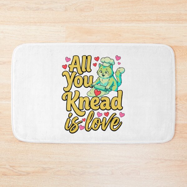 Item preview, all you knead is love cat mom biscuit humor designed and sold by ArtDesignTp.