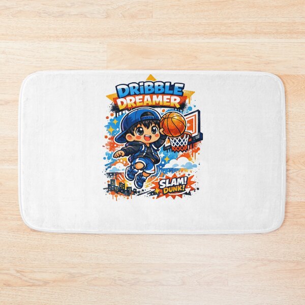Item preview, Dribble Dreamer – Kawaii Slam Dunk designed and sold by Joyfulfabric.