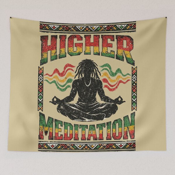 Item preview, Higher Meditation designed and sold by SavvyEarth.