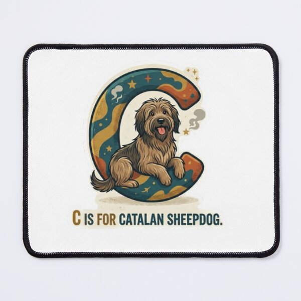 Item preview, catalan sheepdog designed and sold by sanawnaw154.