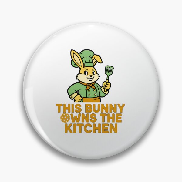 Item preview, easter bunny sports kitchen humor illustration designed and sold by ArtDesignTp.