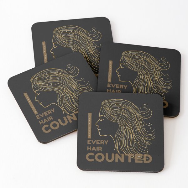 Item preview, Every Hair Is Numbered designed and sold by Conduit Tees.