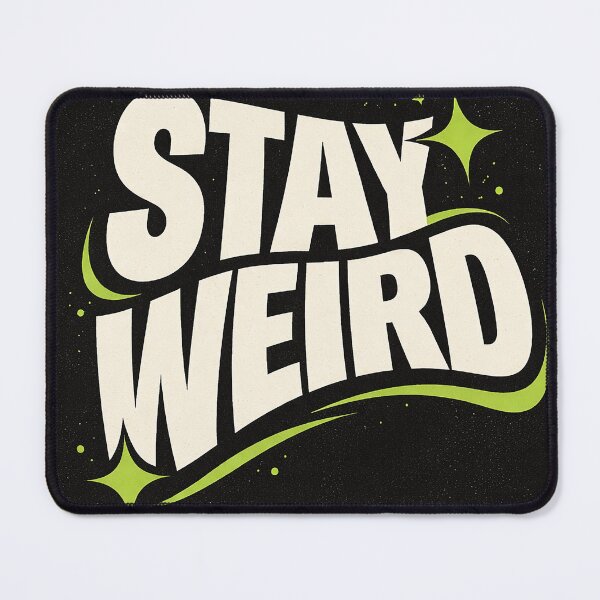 Item preview, Stay Weird Typography designed and sold by Pixel Junkies Studio.