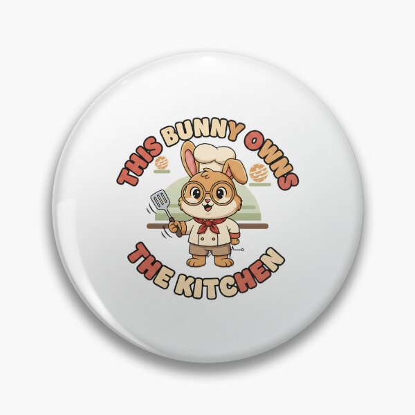 Item preview, bunny kitchen boss pickleball easter design designed and sold by ArtDesignTp.