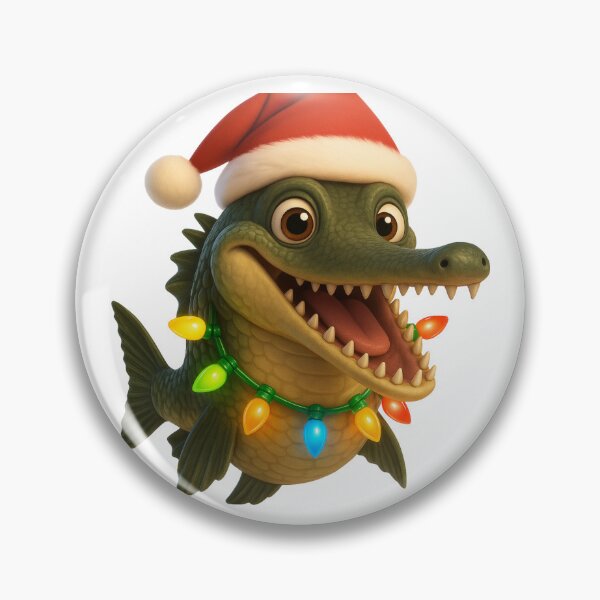 Item preview, Christmas Alligator Gar Fish designed and sold by Sillytoe.
