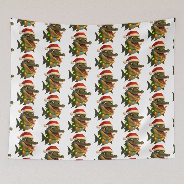 Item preview, Christmas Alligator Gar Fish designed and sold by Sillytoe.