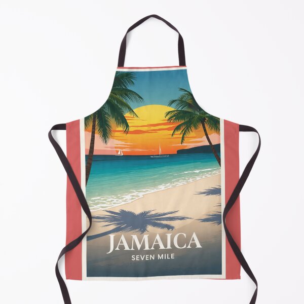 Item preview, Negril Jamaica Beach Poster | Paraíso Tropical del Caribe designed and sold by ElartedeNoel.