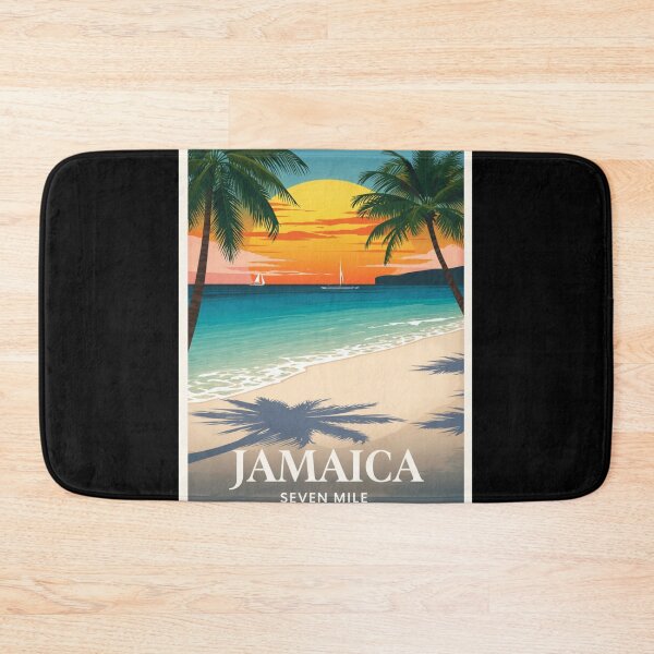 Item preview, Negril Jamaica Beach Poster | Paraíso Tropical del Caribe designed and sold by ElartedeNoel.