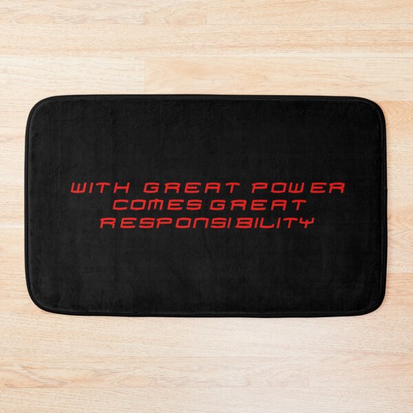 Item preview, GREAT RESPONSIBILITY - SPIDER designed and sold by FILM GUTTER.