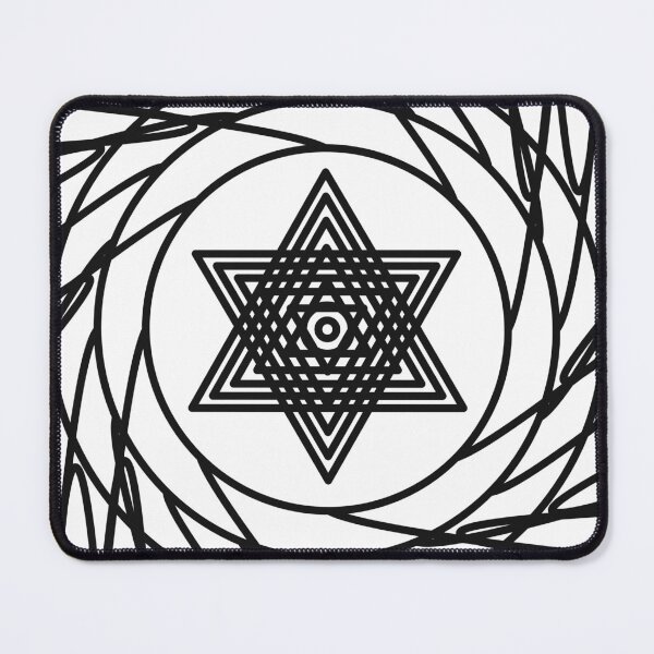 Item preview, Sri Yantra Sacred Geometry Dark Spiritual designed and sold by CPUJ.