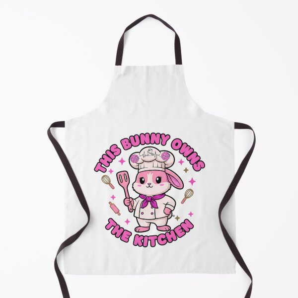 Item preview, bunny pickleball spring kitchen humor design designed and sold by ArtDesignTp.