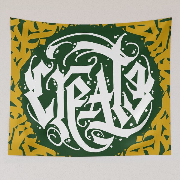 Item preview, CREATE CALLIGRAPHY LETTERS ORNAMENT designed and sold by Plant On Demand.