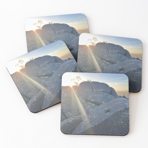 Item preview, Golden Sun Flare Over Sonoran Desert Boulders designed and sold by AliveInTucson.