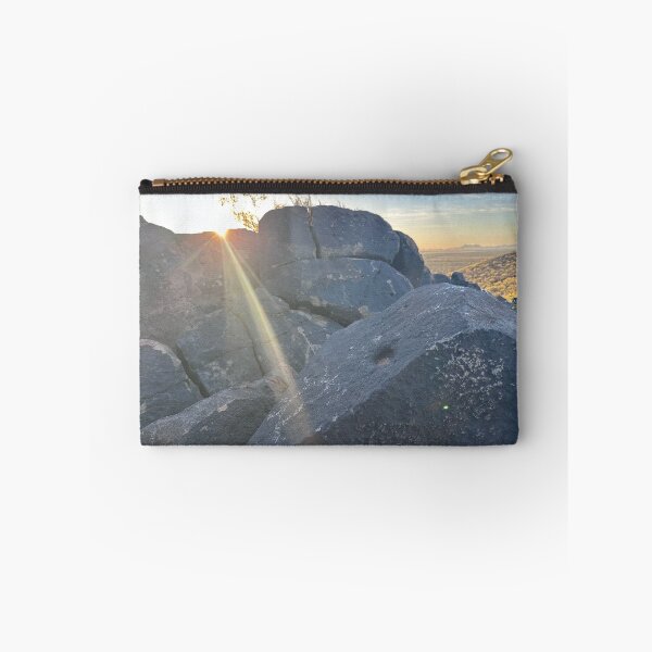 Item preview, Golden Sun Flare Over Sonoran Desert Boulders designed and sold by AliveInTucson.