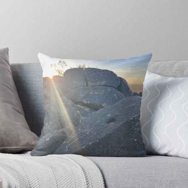Item preview, Golden Sun Flare Over Sonoran Desert Boulders designed and sold by AliveInTucson.